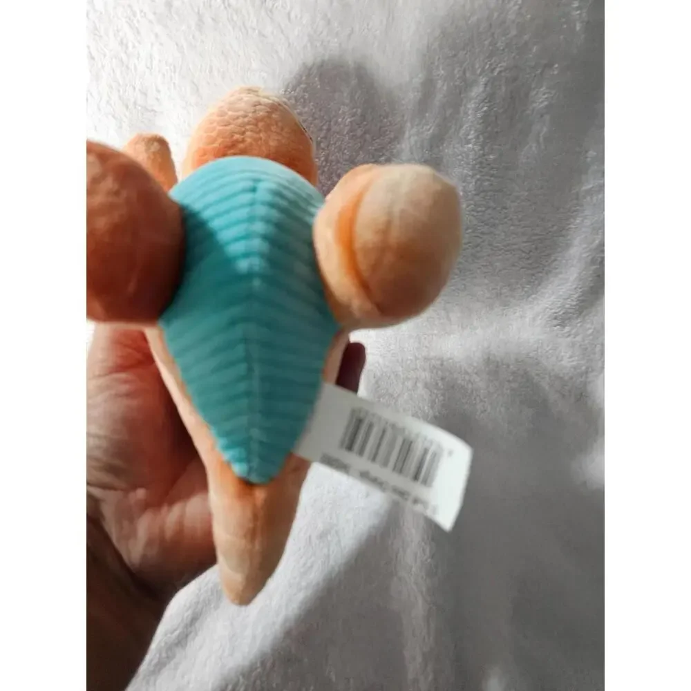 New Walmart Dinosaur Easter Bunny Rabbit Plush Toy Stuffed Animal 7.5" Orange - Picture 8 of 10
